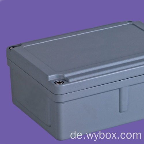 Kundenspezifisches Aluminium-Elektronikgehäuse Aluminium-Wandmontagebox Hochleistungs-Aluminium-Top-Box AWP074 mit Größe 185 * 135 * 85 mm